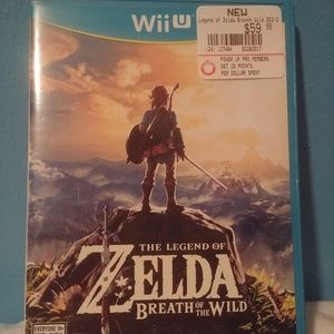 Zelda Breath of the Wild Wii U video game